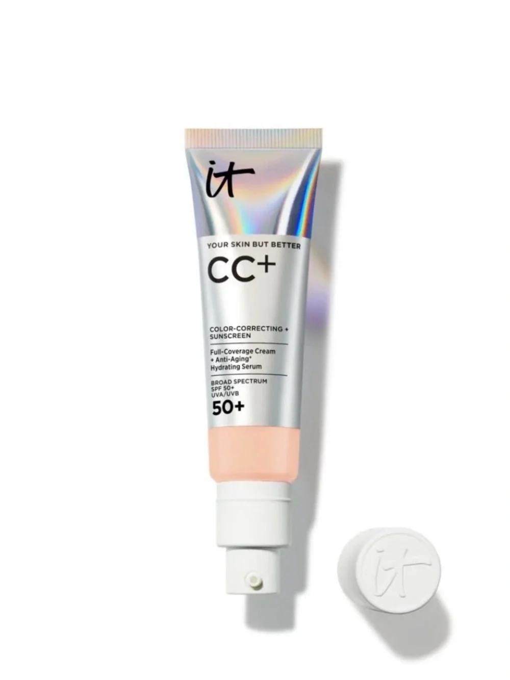 IT Cosmetics CC+ Color-Correcting Full-Coverage Cream SPF 50+ - Fair Light